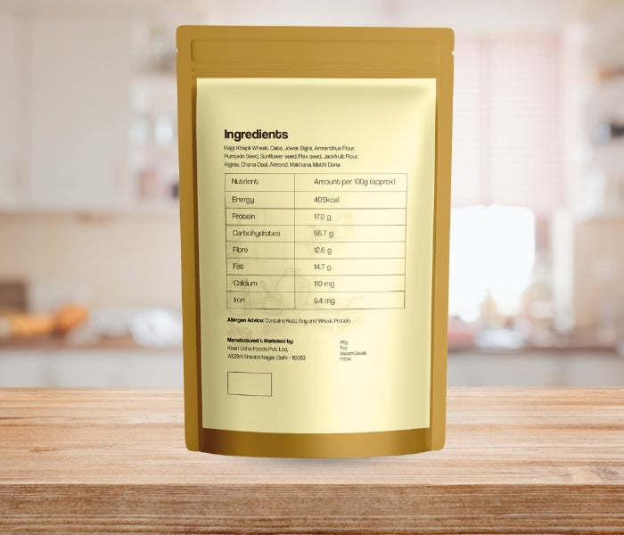 Cholesterol Care Aata Ingredients